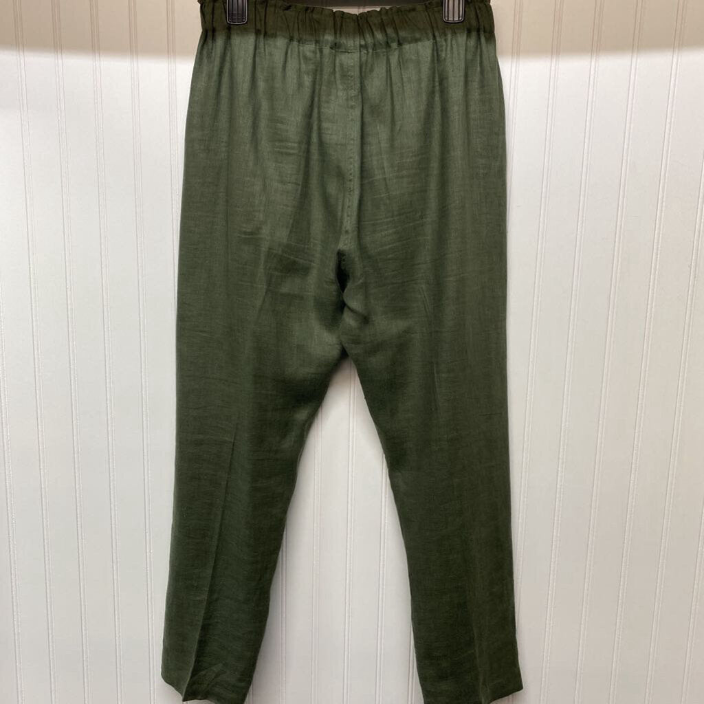 OLIVE DRESS PANTS
