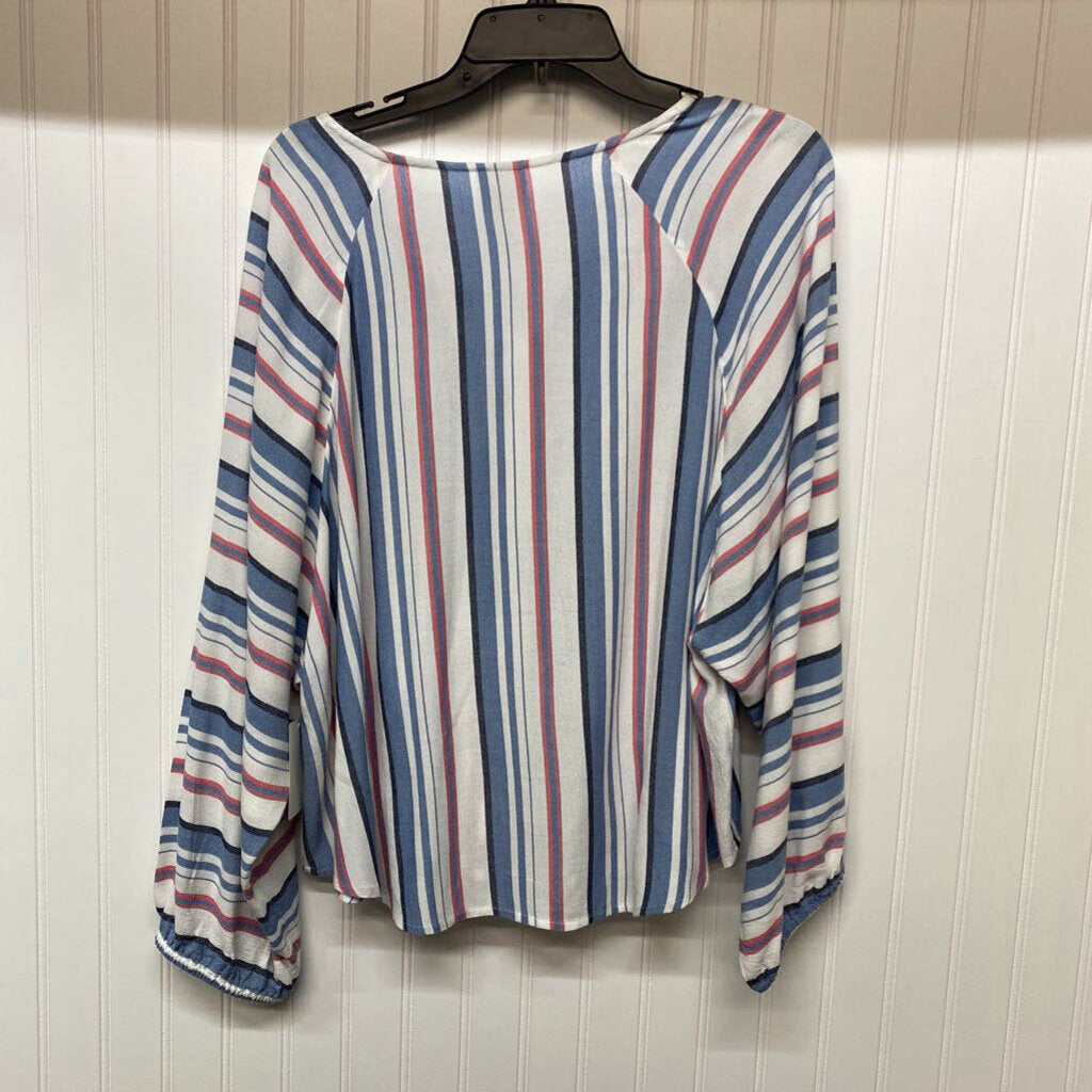 STRIPPED DRESS TOP