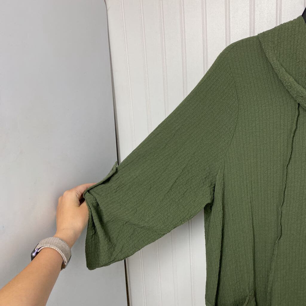 COWL NECK LONG SLEEVED