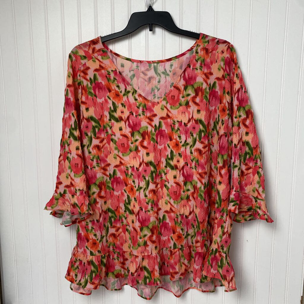 RUFFLED FLORAL