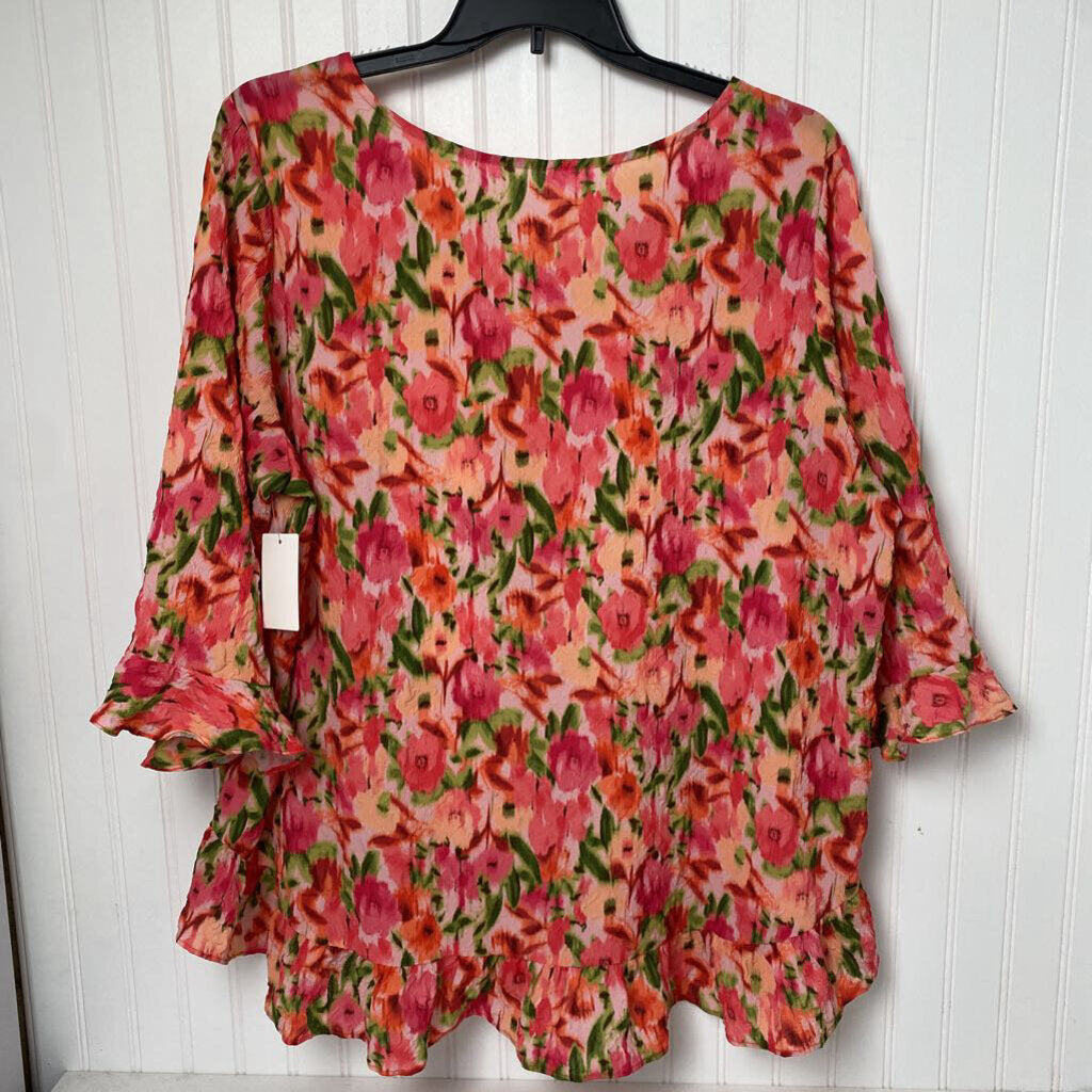 RUFFLED FLORAL