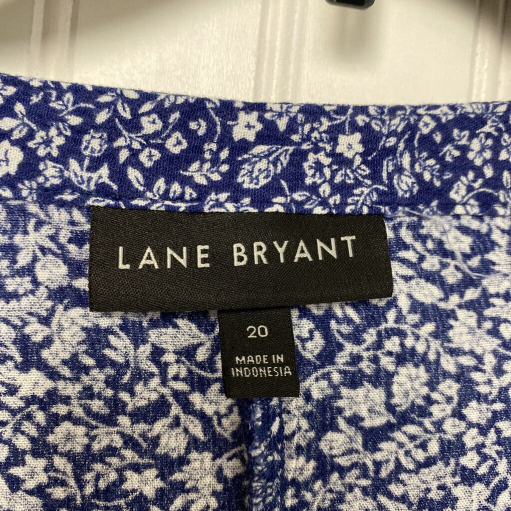 BLUE AND WHITE LONG SLEEVED