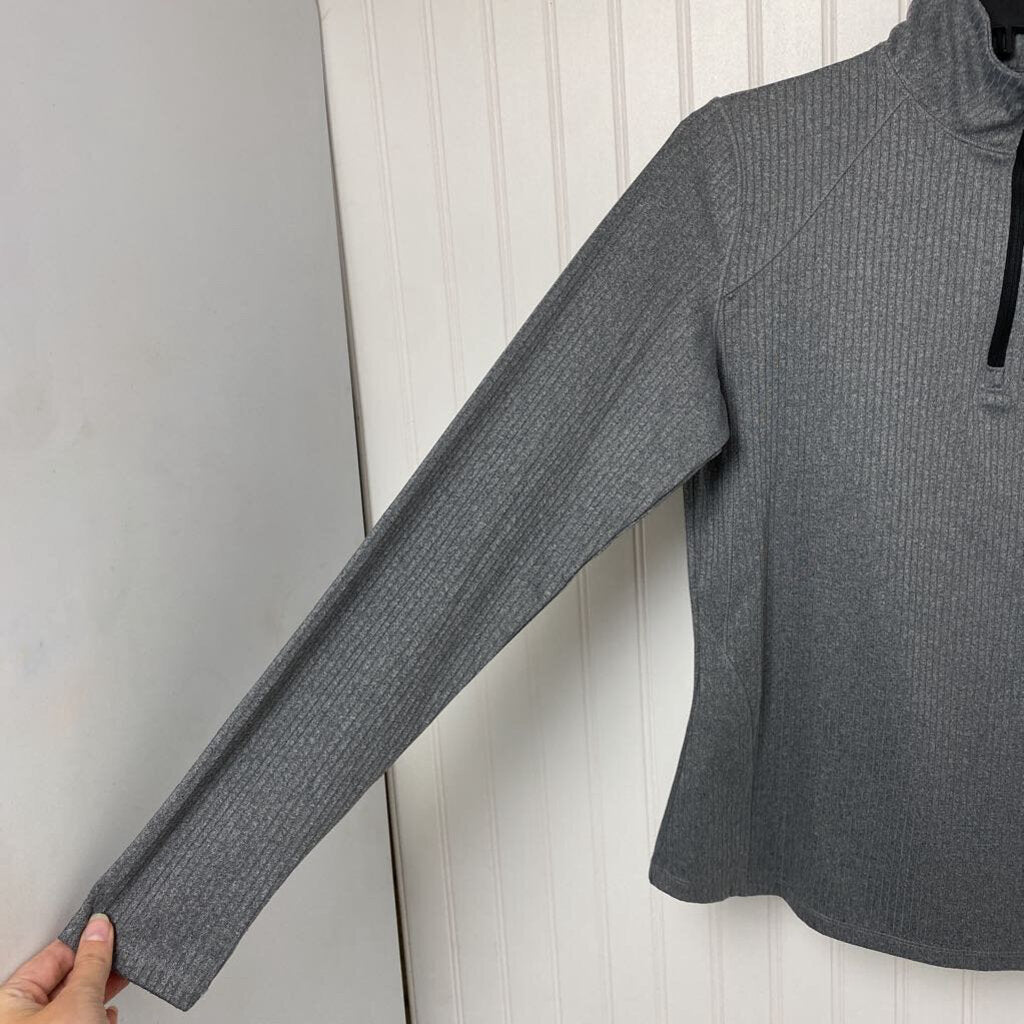 RIBBED 1/4 ZIP