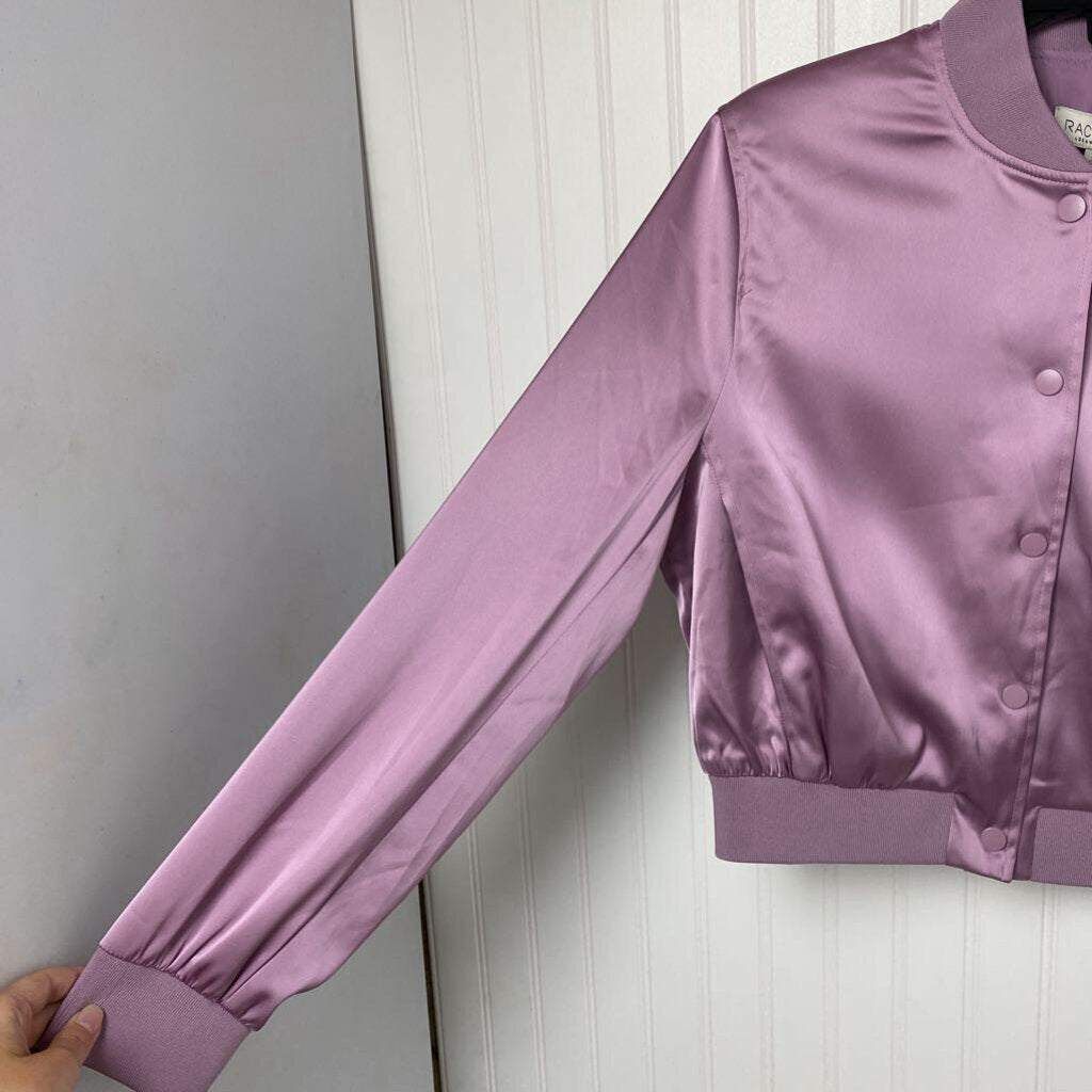 SATIN WAIST LENGTH JACKET