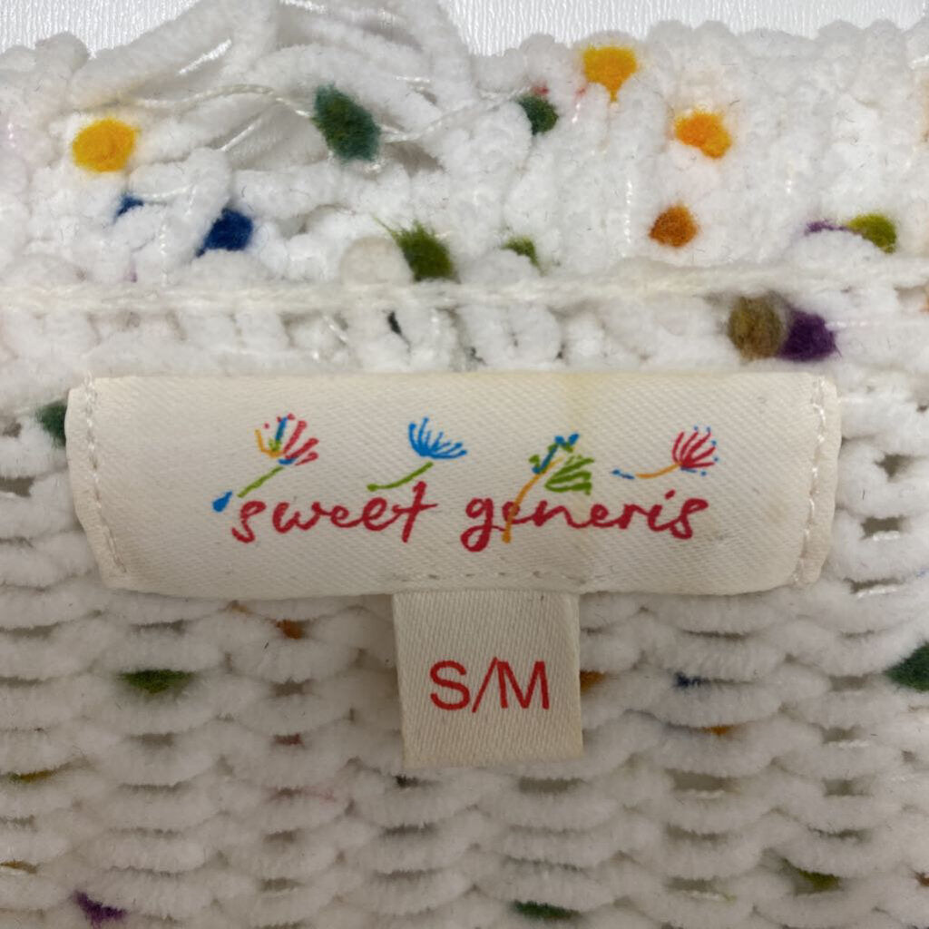 LOOSE KNIT FRAYED HEM SWEATER