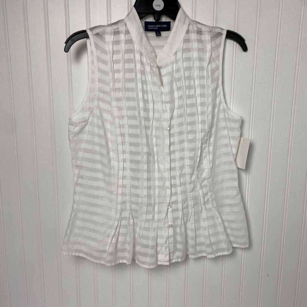 PLEATED SLEEVLESS TOP