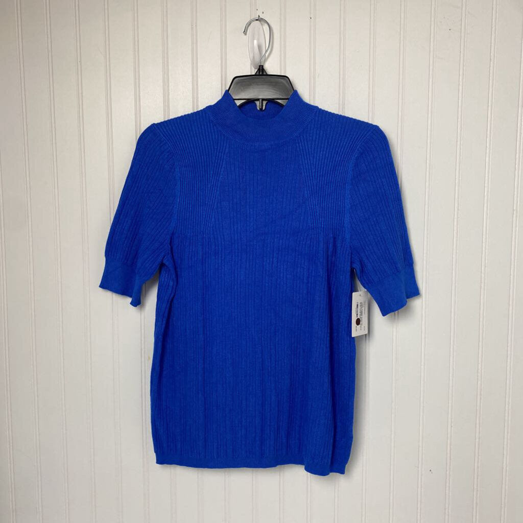 RIBBED SHORT SLEEVE