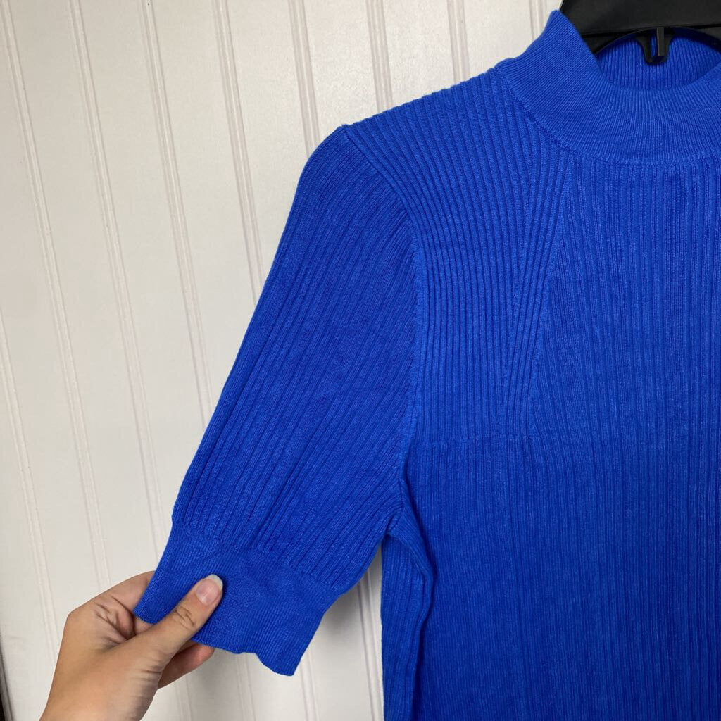 RIBBED SHORT SLEEVE