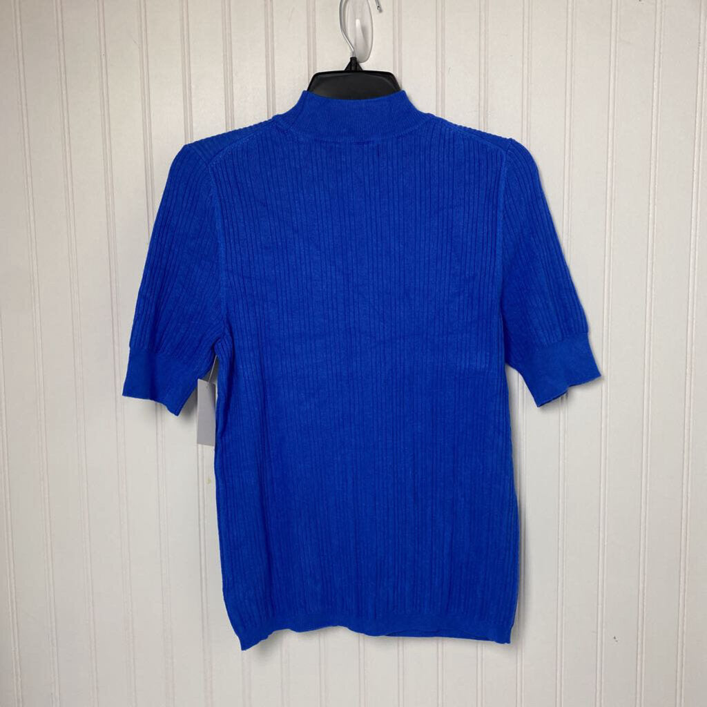 RIBBED SHORT SLEEVE