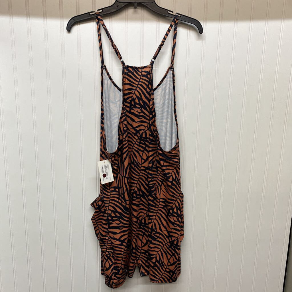 SLEEVLESS SHORT ROMPER
