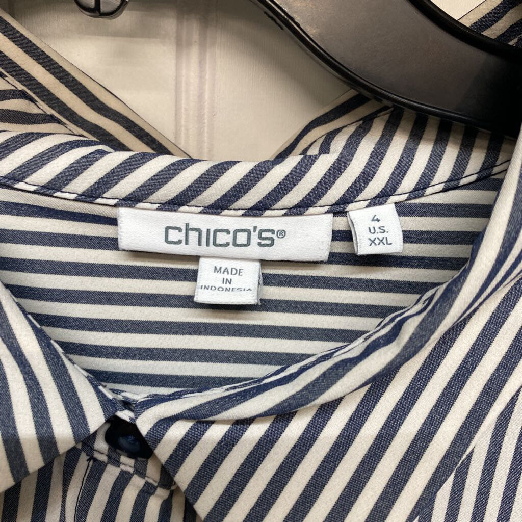 GRAY AND WHITE STRIPED
