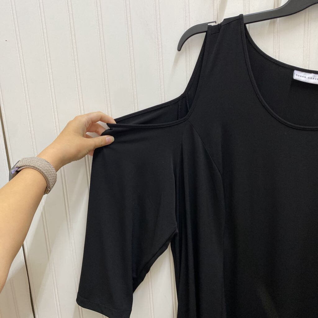 OPEN SHOULDER LONG SLEEVED