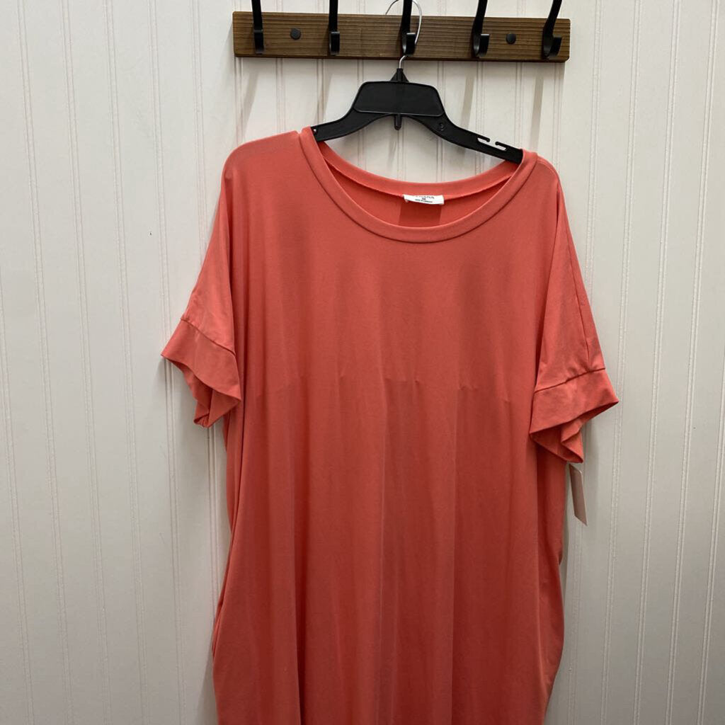 SHORT SLEEVED T SHIRT DRESS