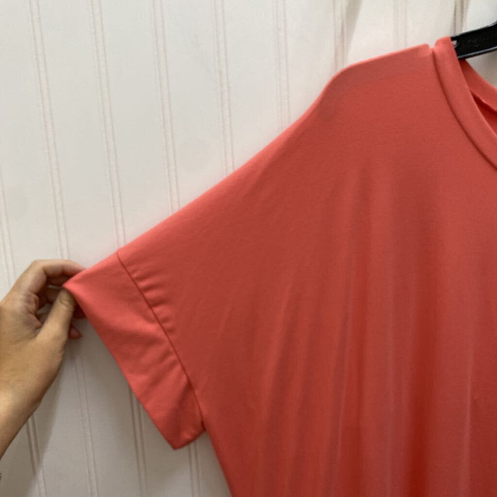 SHORT SLEEVED T SHIRT DRESS