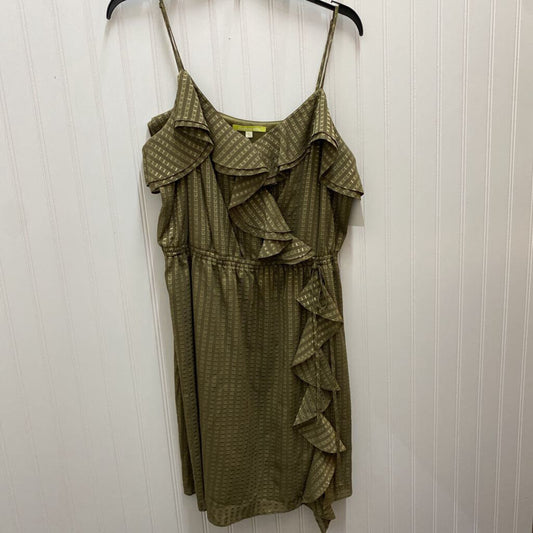 RUFFLED SLEEVLESS DRESS