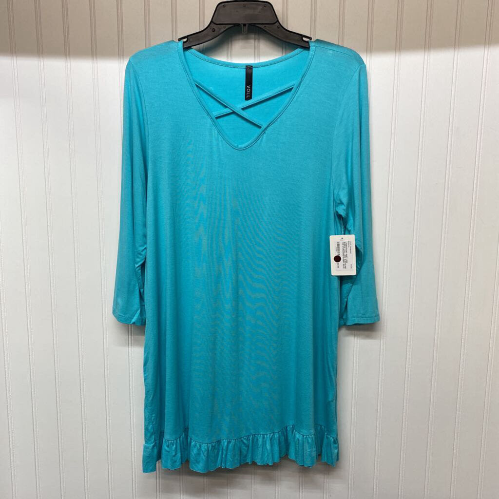 LONG SLEEVE KNIT TOP