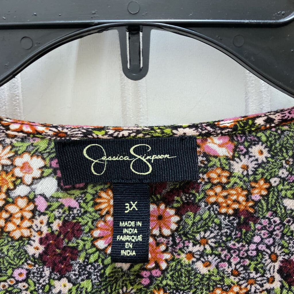 LONG FLORAL CARDIGAN