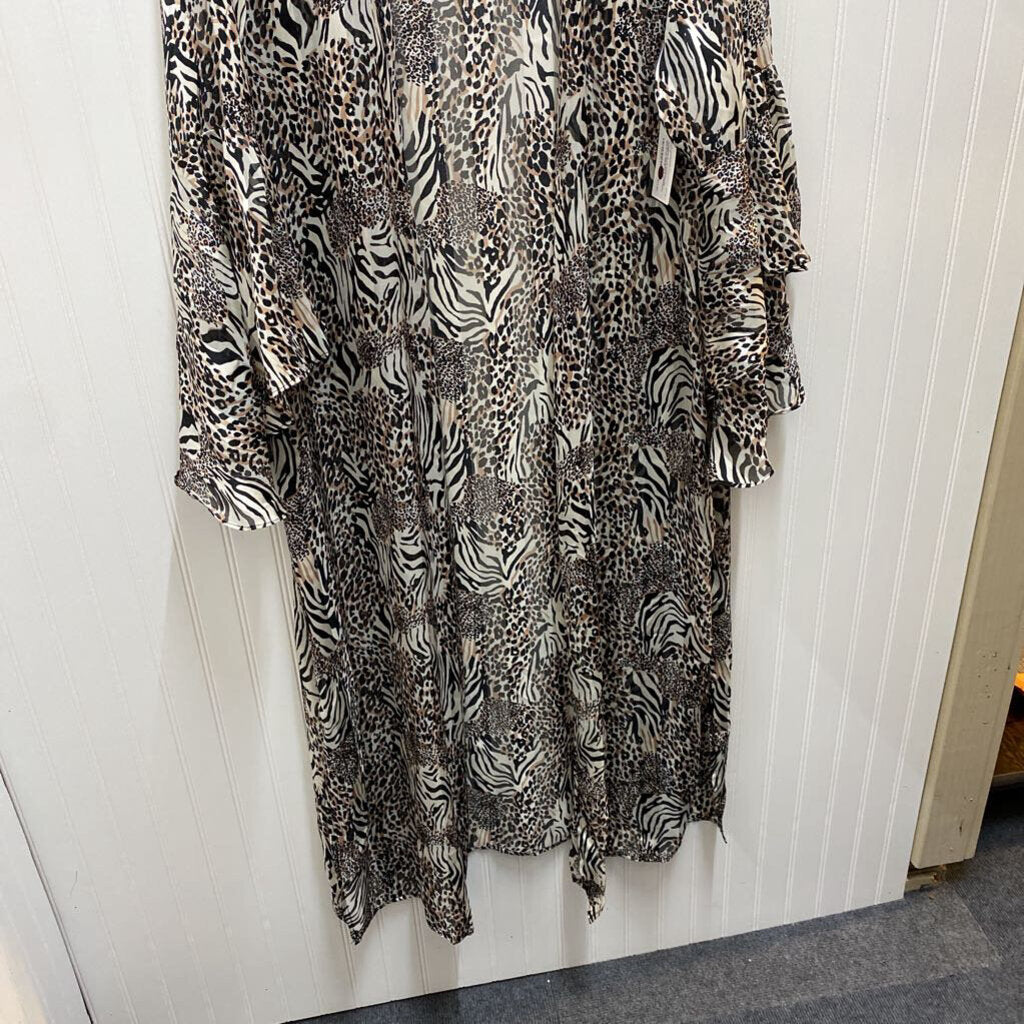 LONG SHEAR CARDIGAN