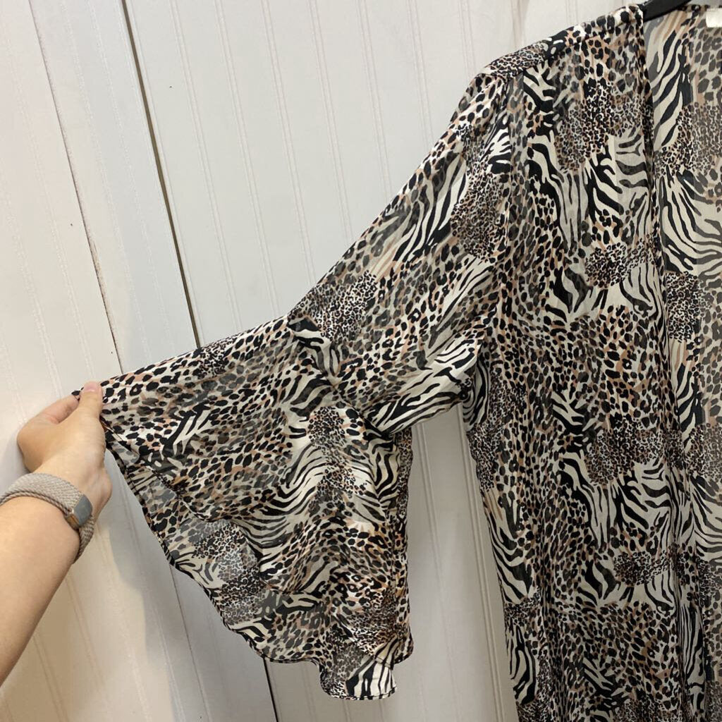 LONG SHEAR CARDIGAN