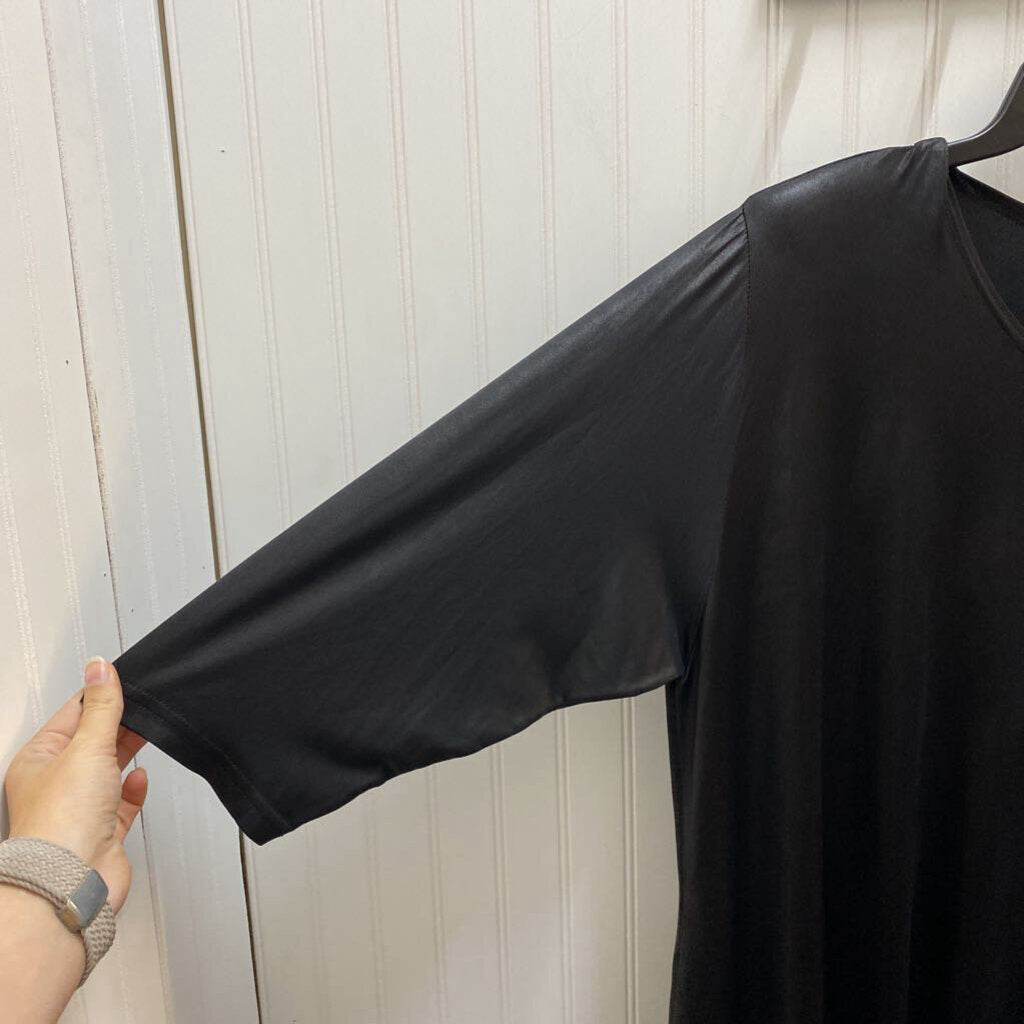 3/4 SLEEVED SHORT DRESS