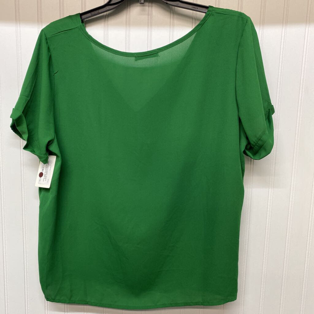 SHORT SLEEVE BLOUSE
