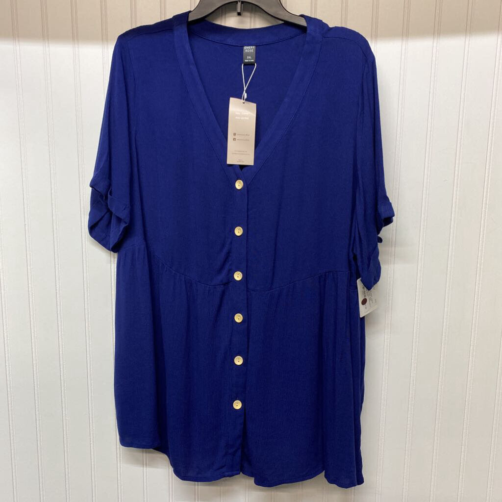 SHORT SLEEVE BABY DOLL DRESS