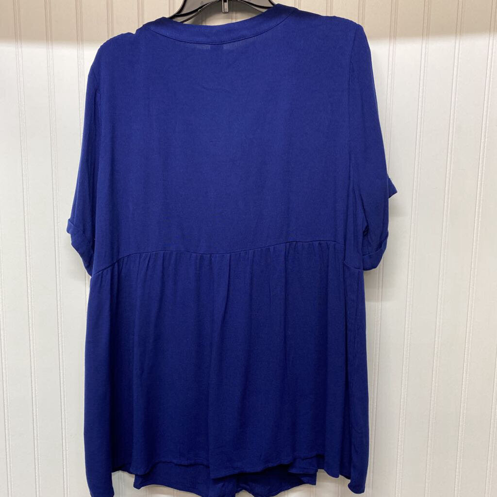 SHORT SLEEVE BABY DOLL DRESS