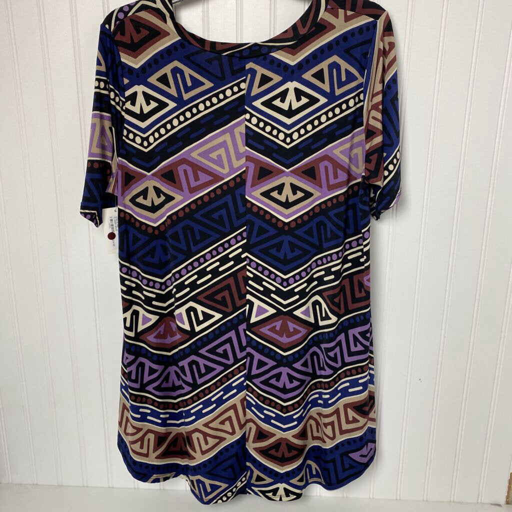 SHORT SLEEVE KNIT TOP