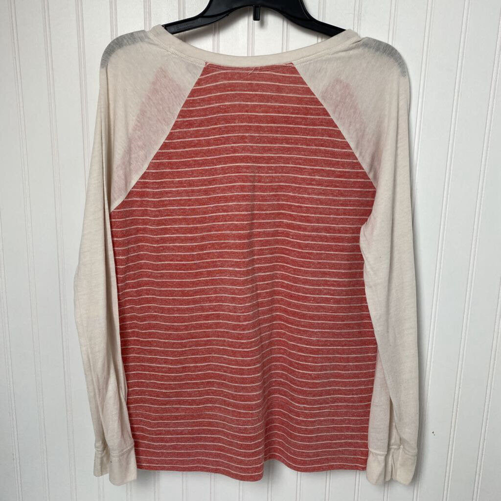 LONG SLEEVE STRIPED TOP