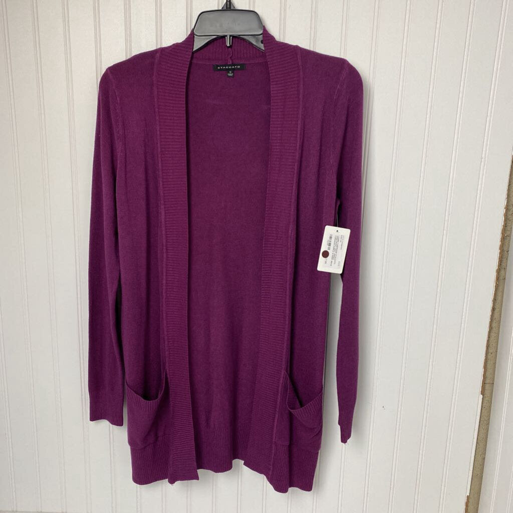 OPEN FRONT LIGHT WEIGHT CARDIGAN