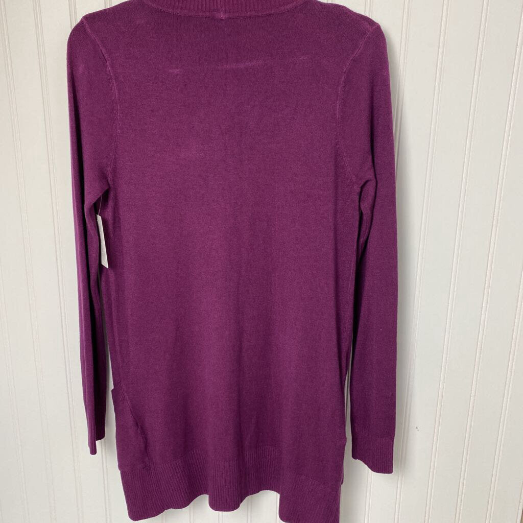 OPEN FRONT LIGHT WEIGHT CARDIGAN