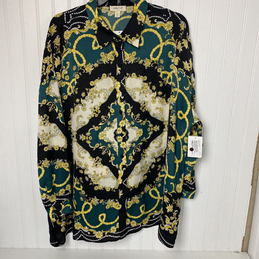 LONG SLEEVE BUTTON UP SHIRT