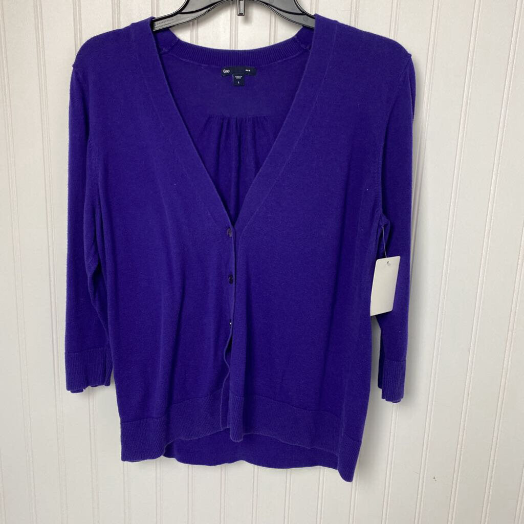 V NECK BUTTON UP CARDIGAN