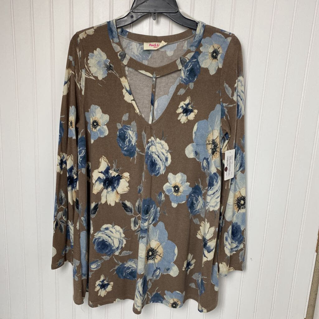 LONG SLEEVE KNIT TOP
