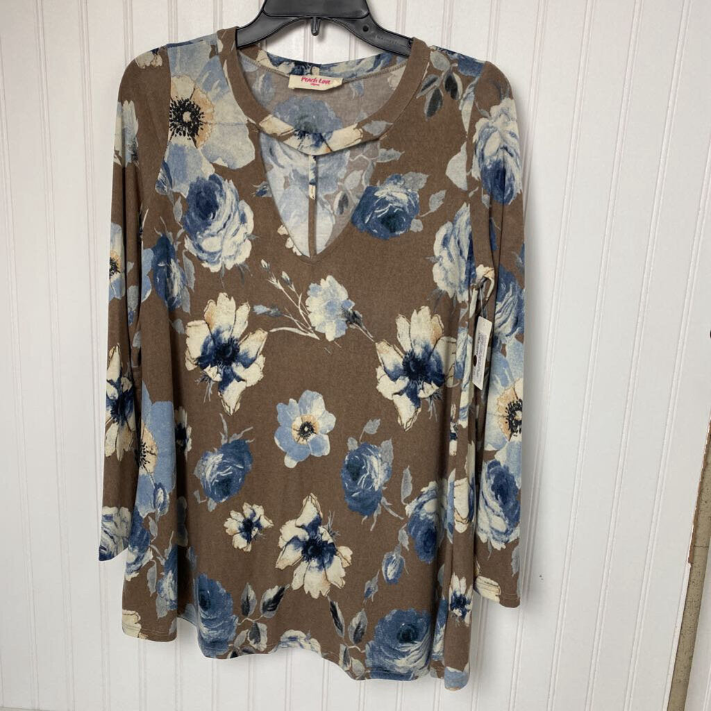 LONG SLEEVE KNIT TOP