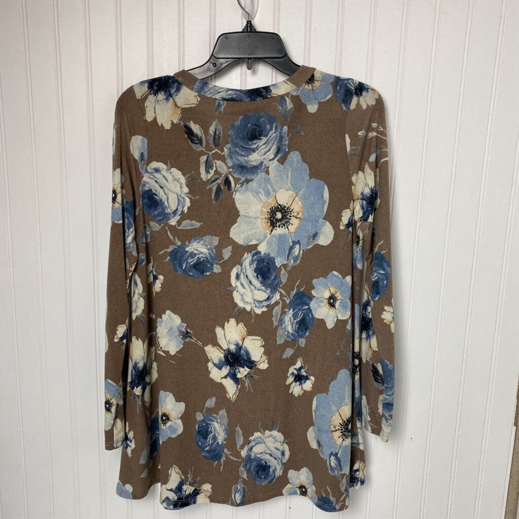LONG SLEEVE KNIT TOP