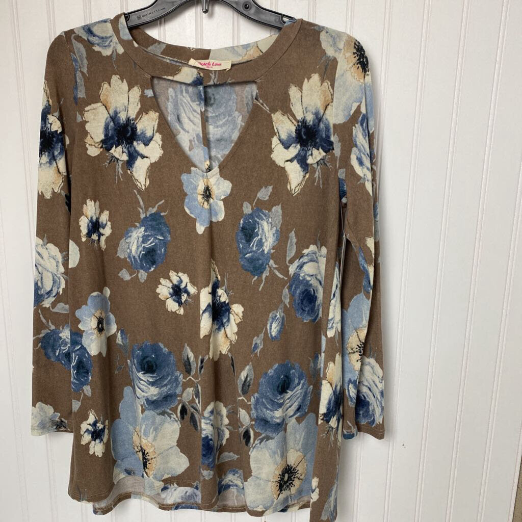 LONG SLEEVE KNIT TOP