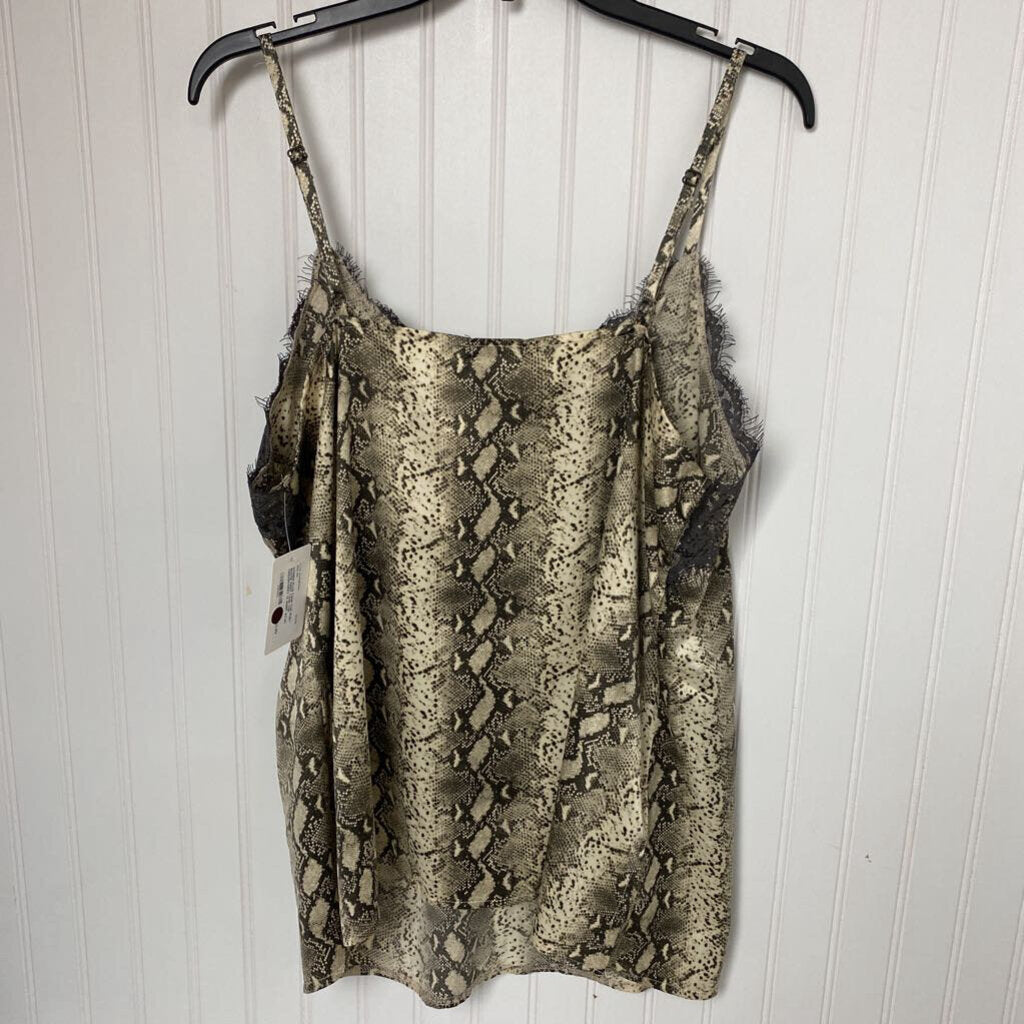 SNAKE PRINT TANK TOP