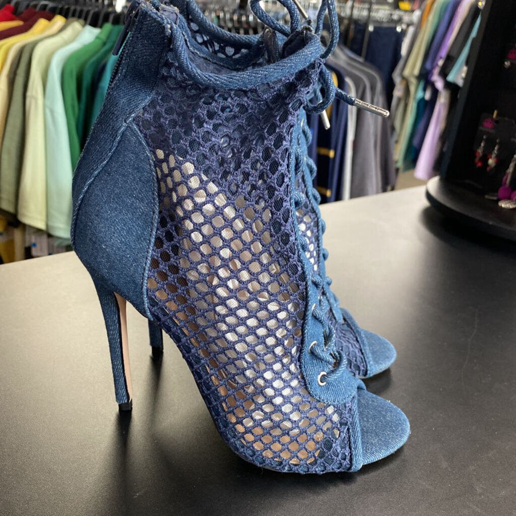 OPEN TOED HEELS