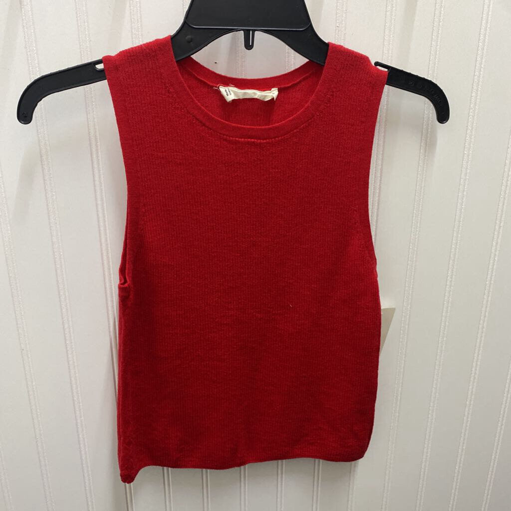 SLEEVELESS SWEATER