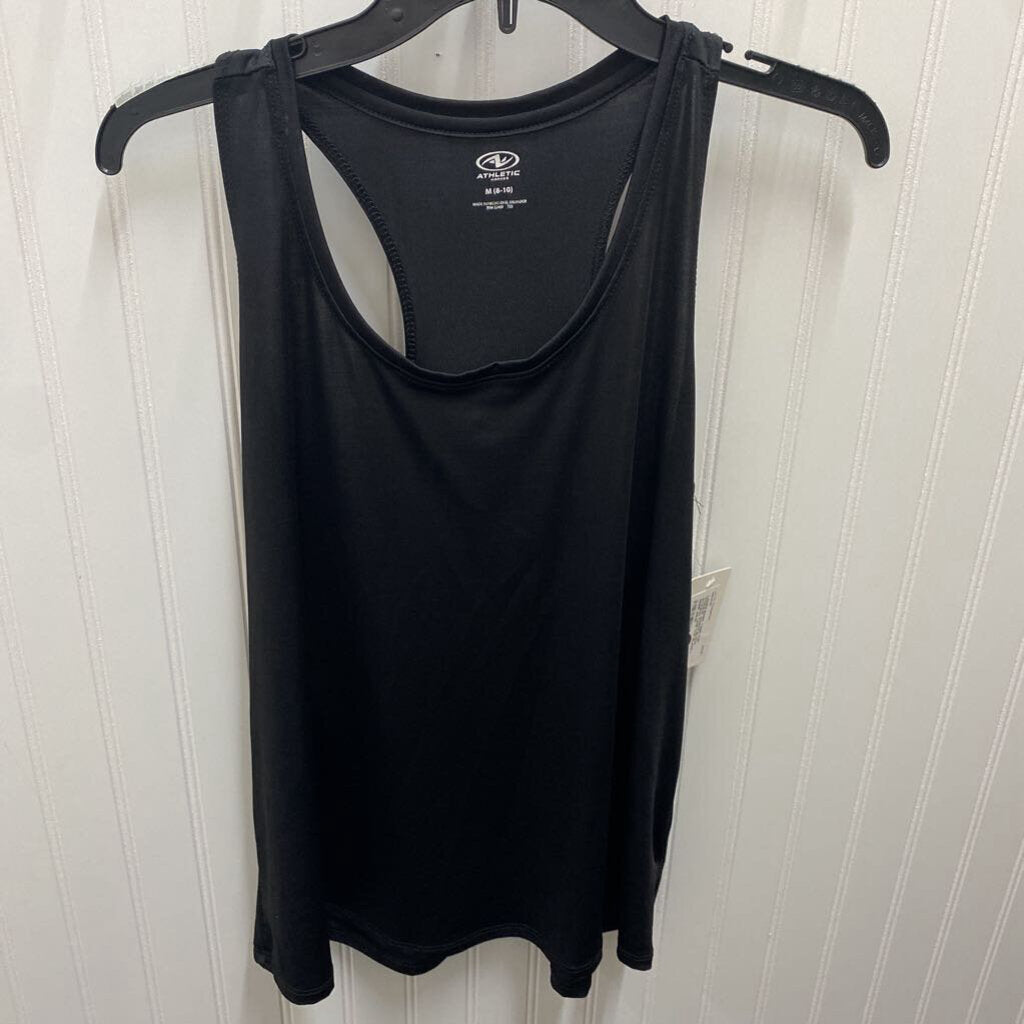 BLACK ATHLETIC TANK TOP