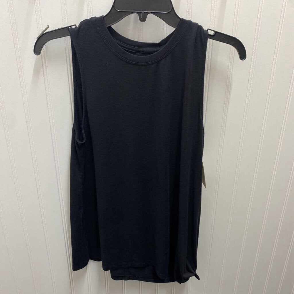 BLACK ACTIVE TANK TOP