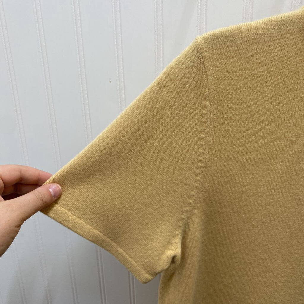 SHORT SLEEVE SWEATER