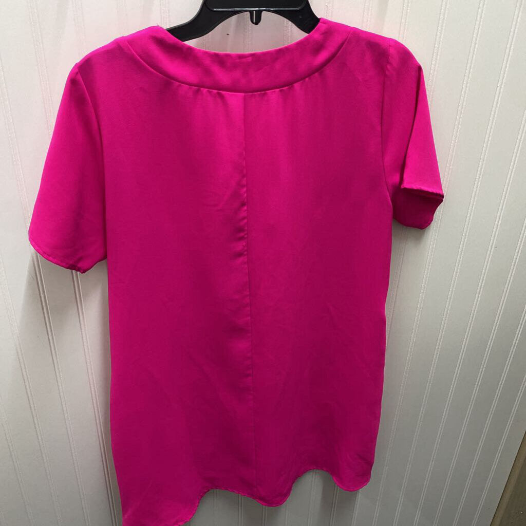 SHORT SLEEVE SHORT DRESS