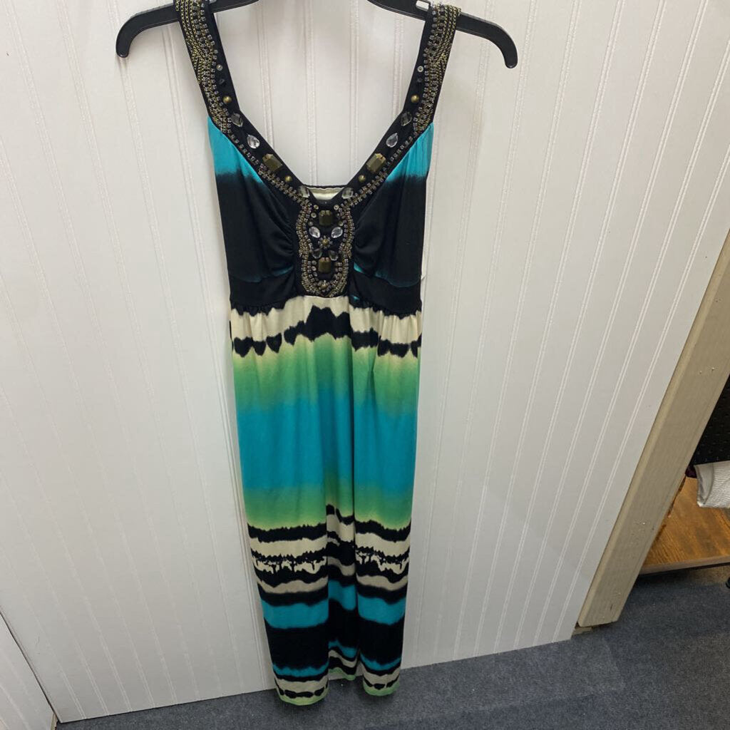 SLEEVELESS LONG DRESS