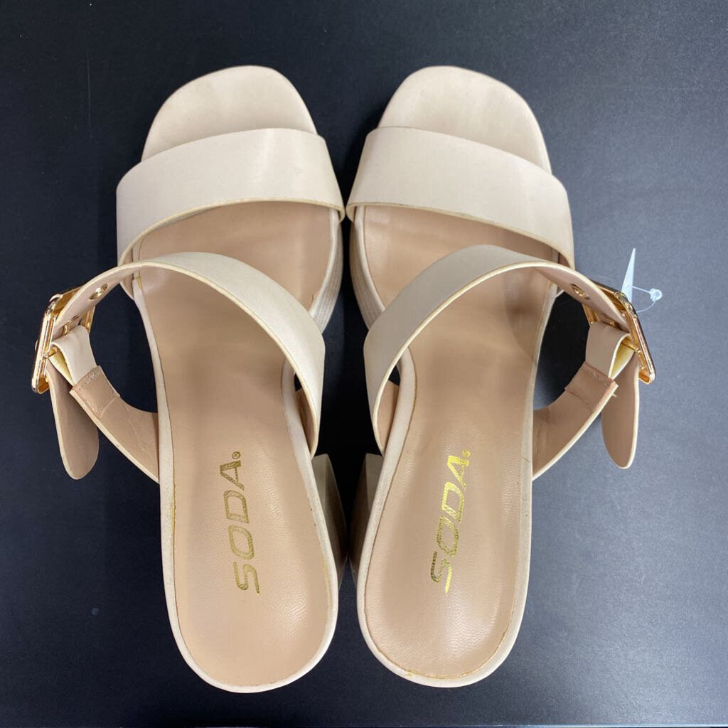 OPEN TOED HEELS