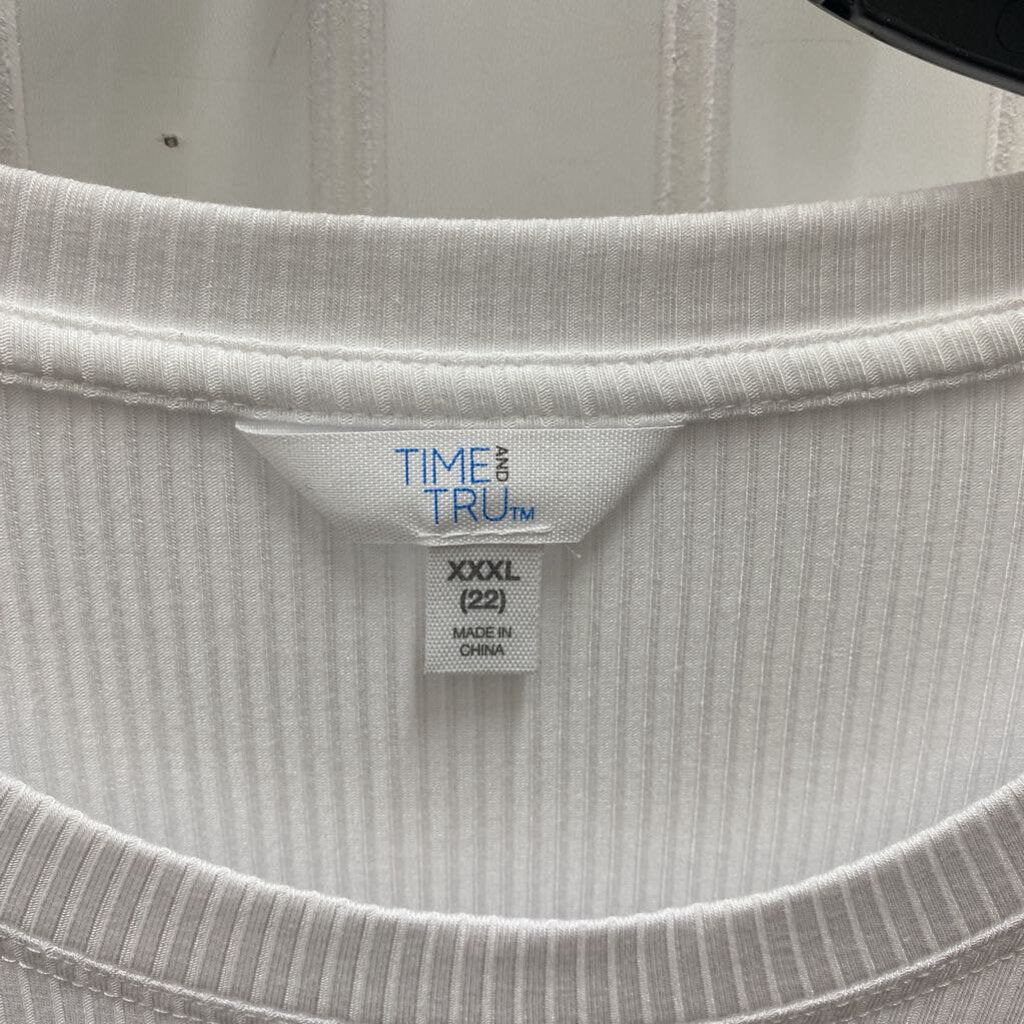 SHORT SLEEVE KNIT TOP