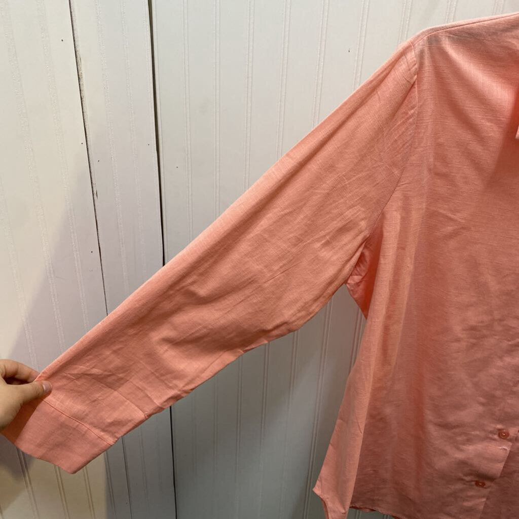 LONG SLEEVE LINEN BUTTON UP