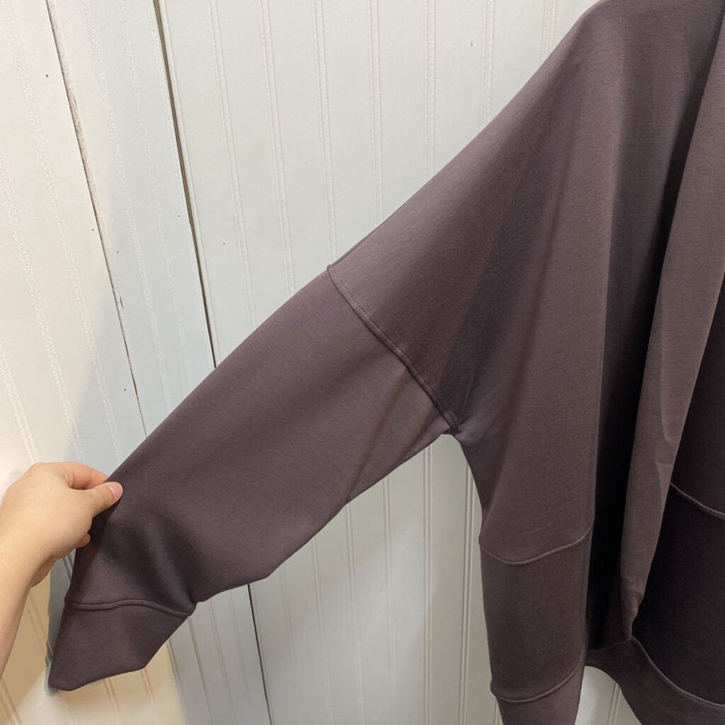 OPEN FRONT CARDIGAN