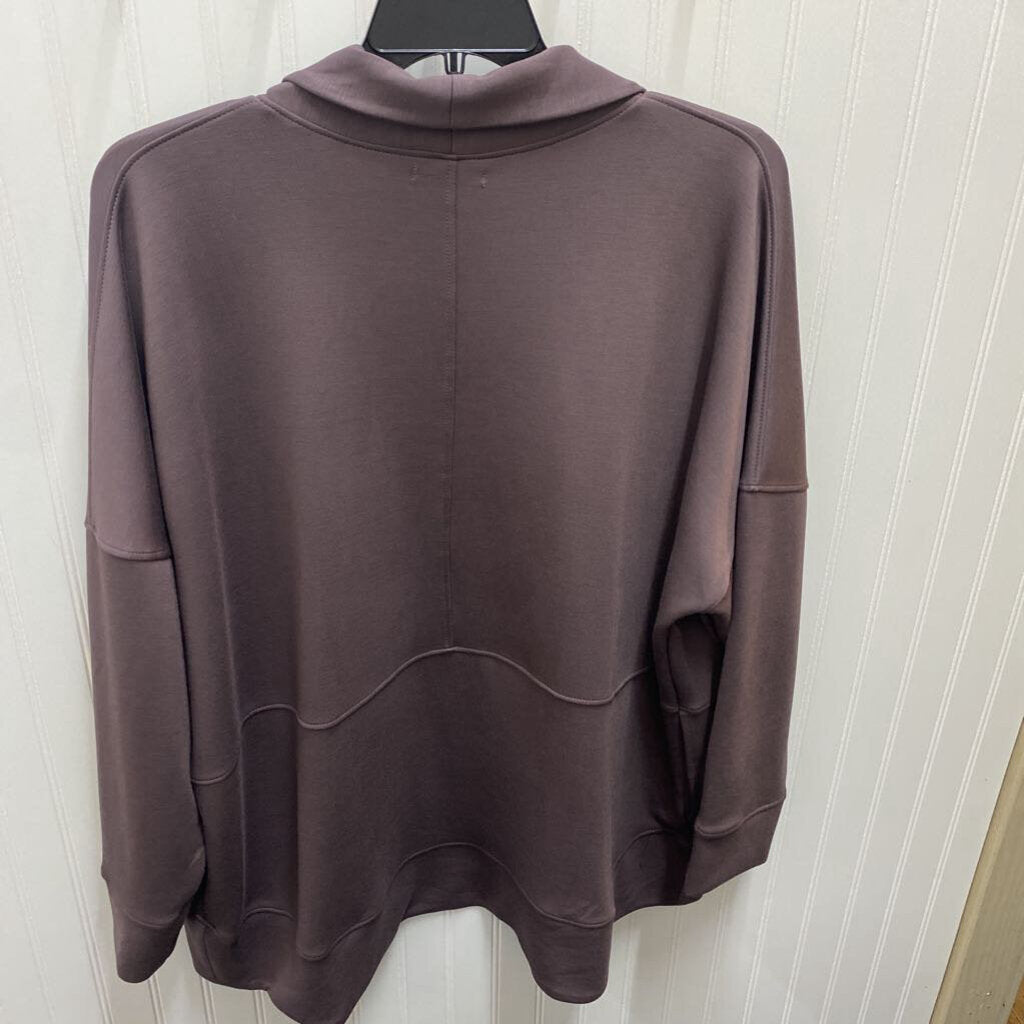OPEN FRONT CARDIGAN
